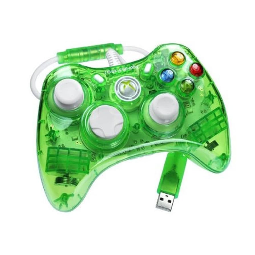 Amazon.com: PDP Rock Candy Xbox 360 Controller - Green
